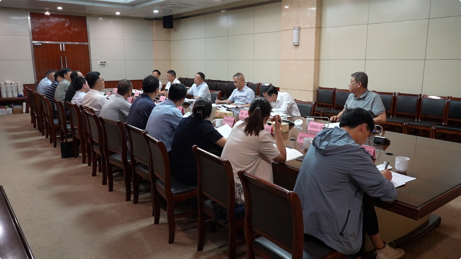 陳昌生參加市領導領銜辦理重點建議提案答復見面會